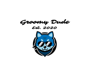 Groomy dude logo